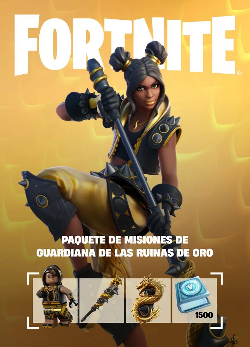 Paquete de misiones de Guardiana de las Ruinas de Oro