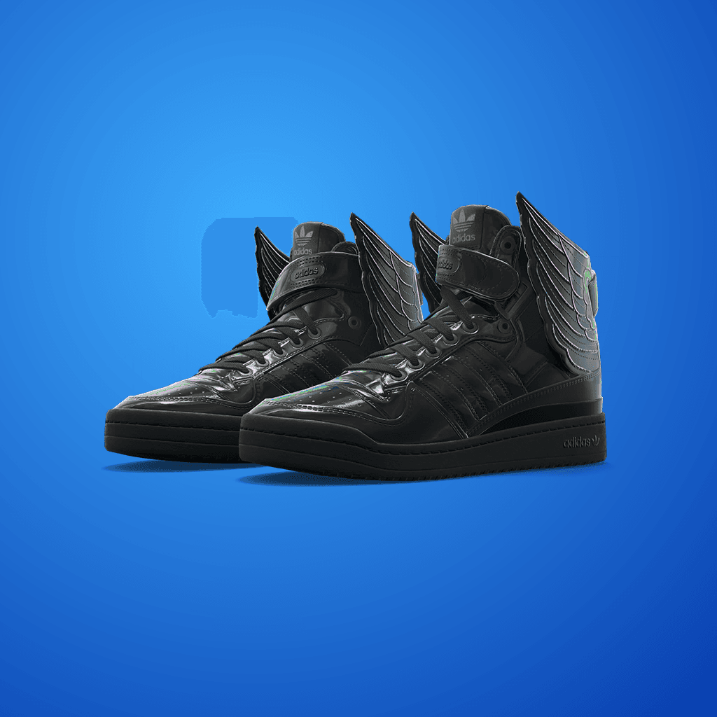 adidas Forum JS Wings 4.0 'Black Opal'