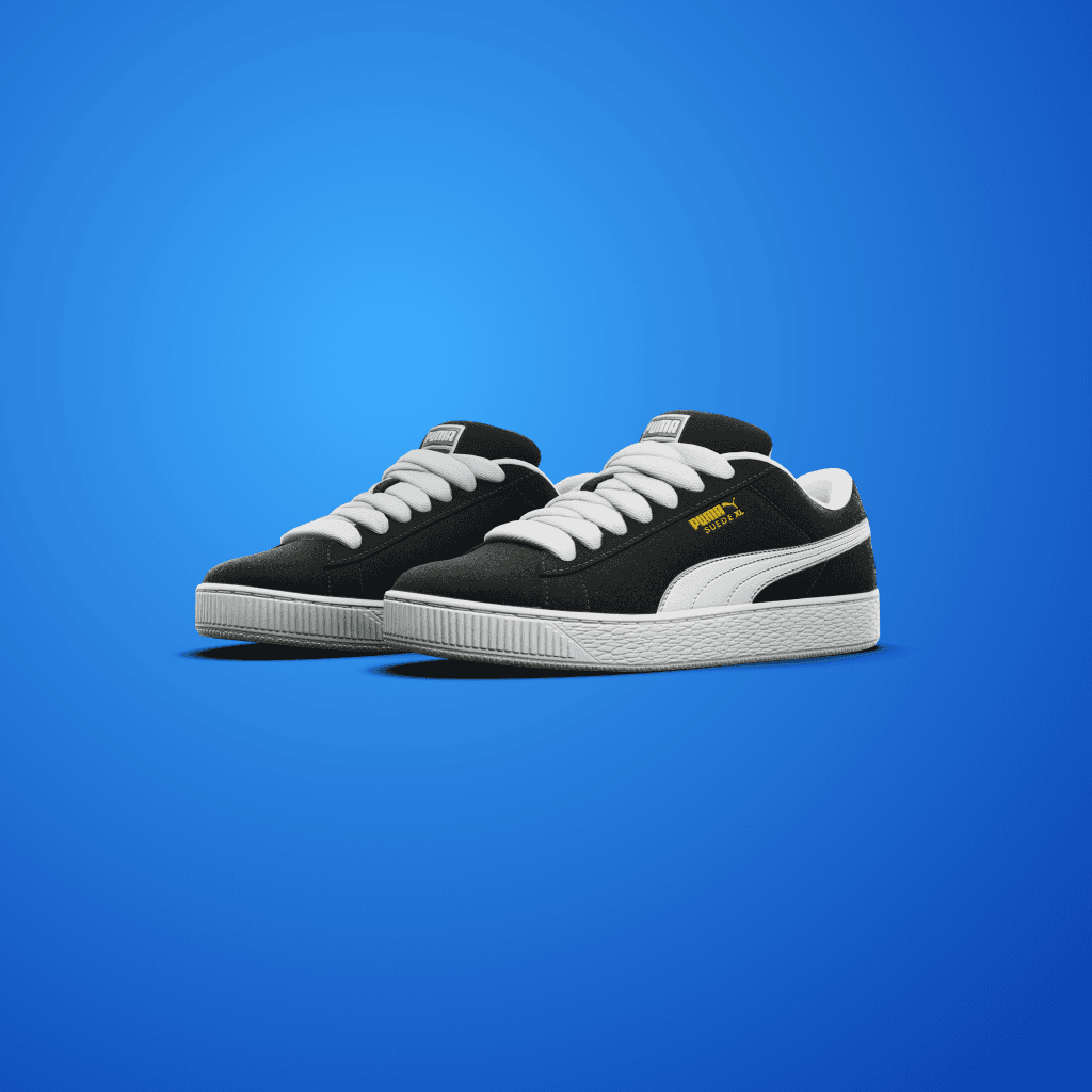 PUMA Suede XL 'Black/White'