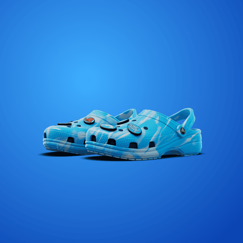 Crocs Classic Marbled Clog 'Tinted Glass'