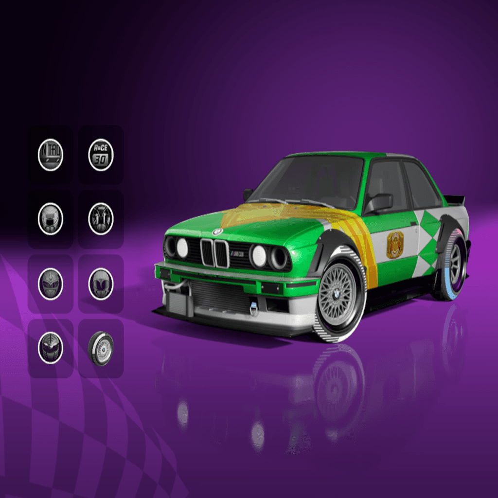 BMW E30 + Power Rangers Bundle